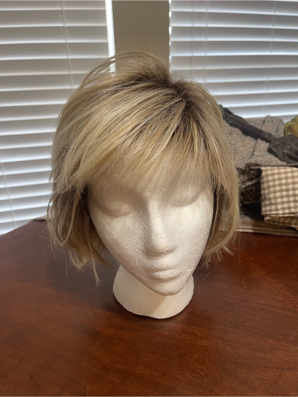 TONY BRATTIN Short Rooted Shag heat friendly Textured Wig